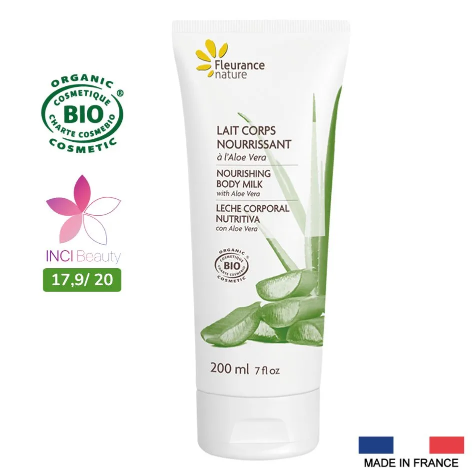 Crme hydratante visage  Aloe vera  Fleurance Nature Maroc
