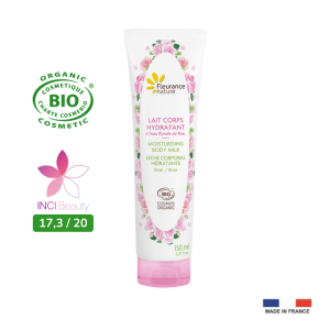 Lait corps hydratant à l'eau florale de Rose 150 ml