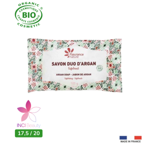 Savon exfoliant régénérant duo d'Argan